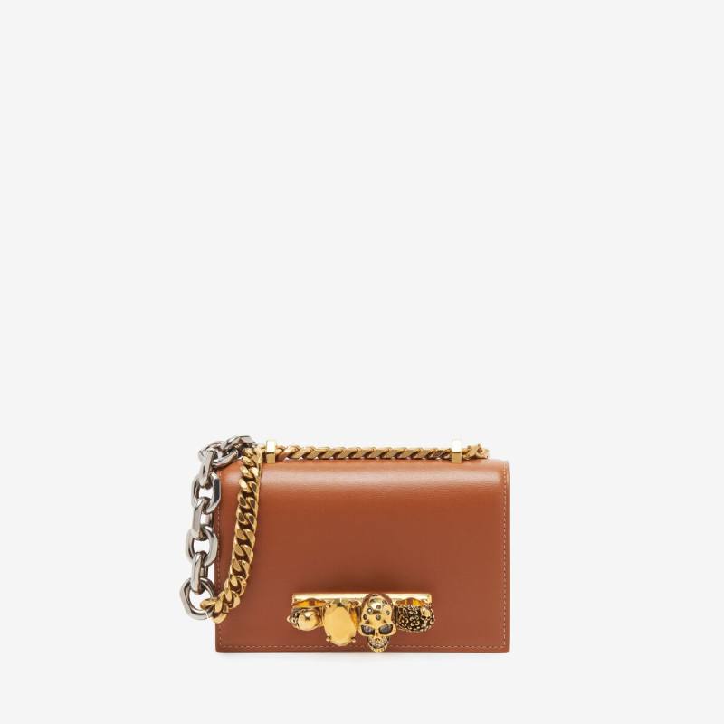 ALEXANDER MCQUEEN - Mini Jewelled Satchel - Item 653134DYTD12417